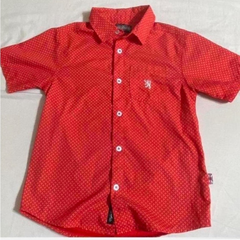 English laundry red button